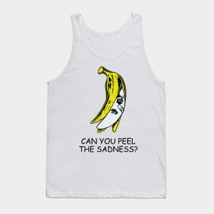 sadness emo banana Tank Top